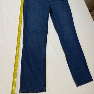 J. Jill Women's Straight Leg Dark Blue Jeans